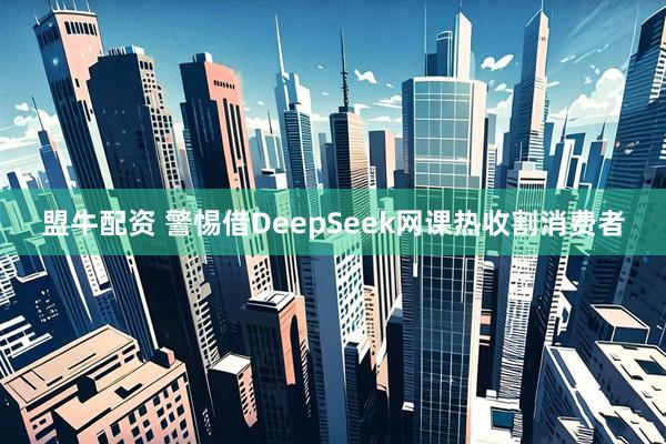 盟牛配资 警惕借DeepSeek网课热收割消费者